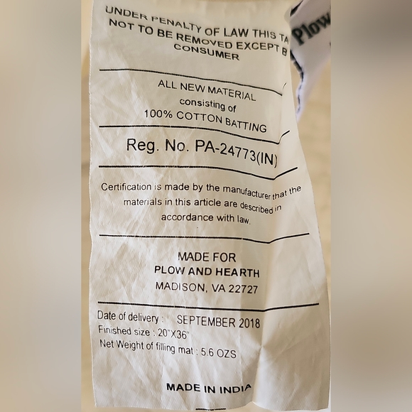 Plow & Hearth Ansley Folk Art King Shams (2) - Picture 5 of 8